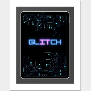 Glitch It - Cyberpunk (Slab) Posters and Art